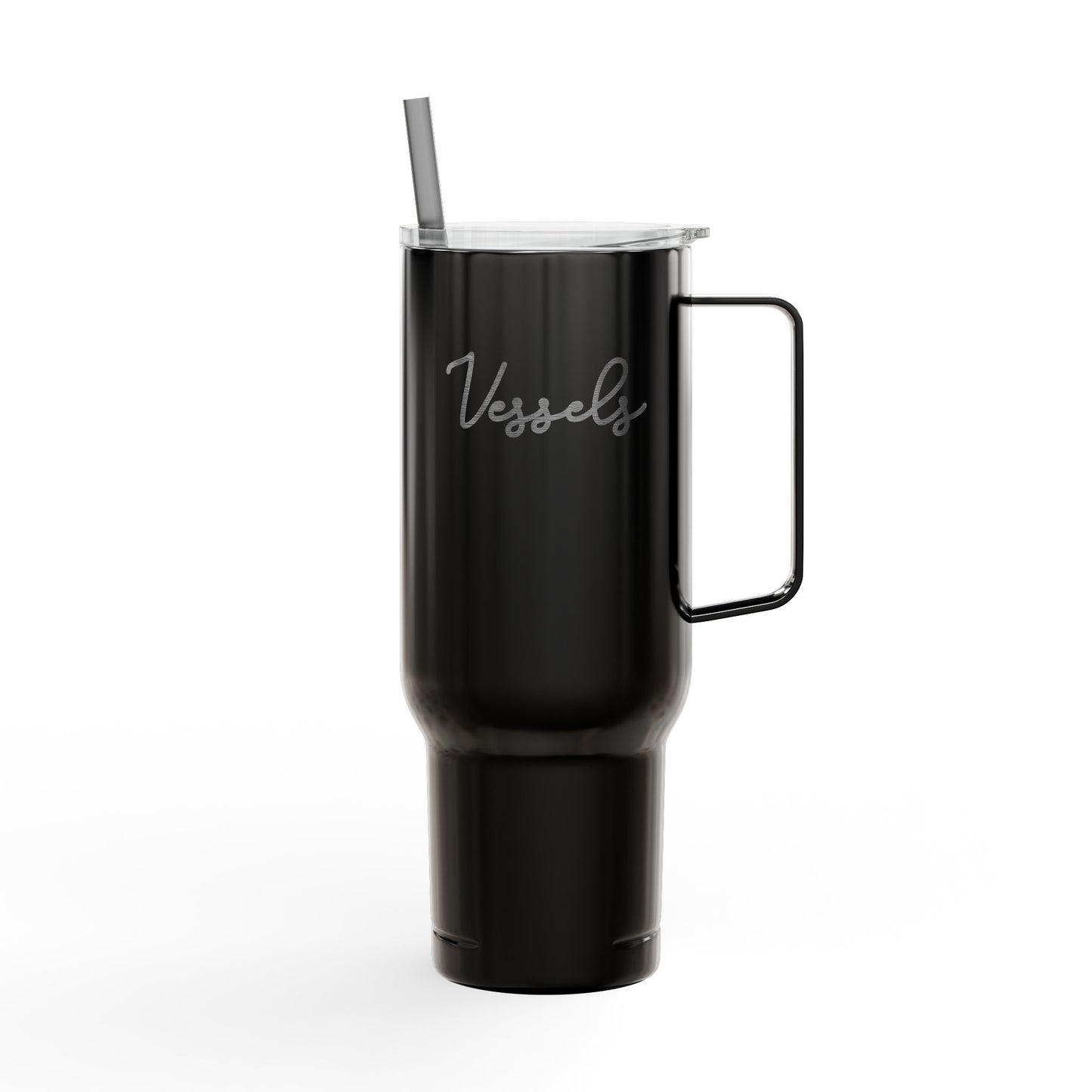 Vessels Premium Beverage Vessel - God First, Bible, Ministry - 40oz Insulated Tumbler