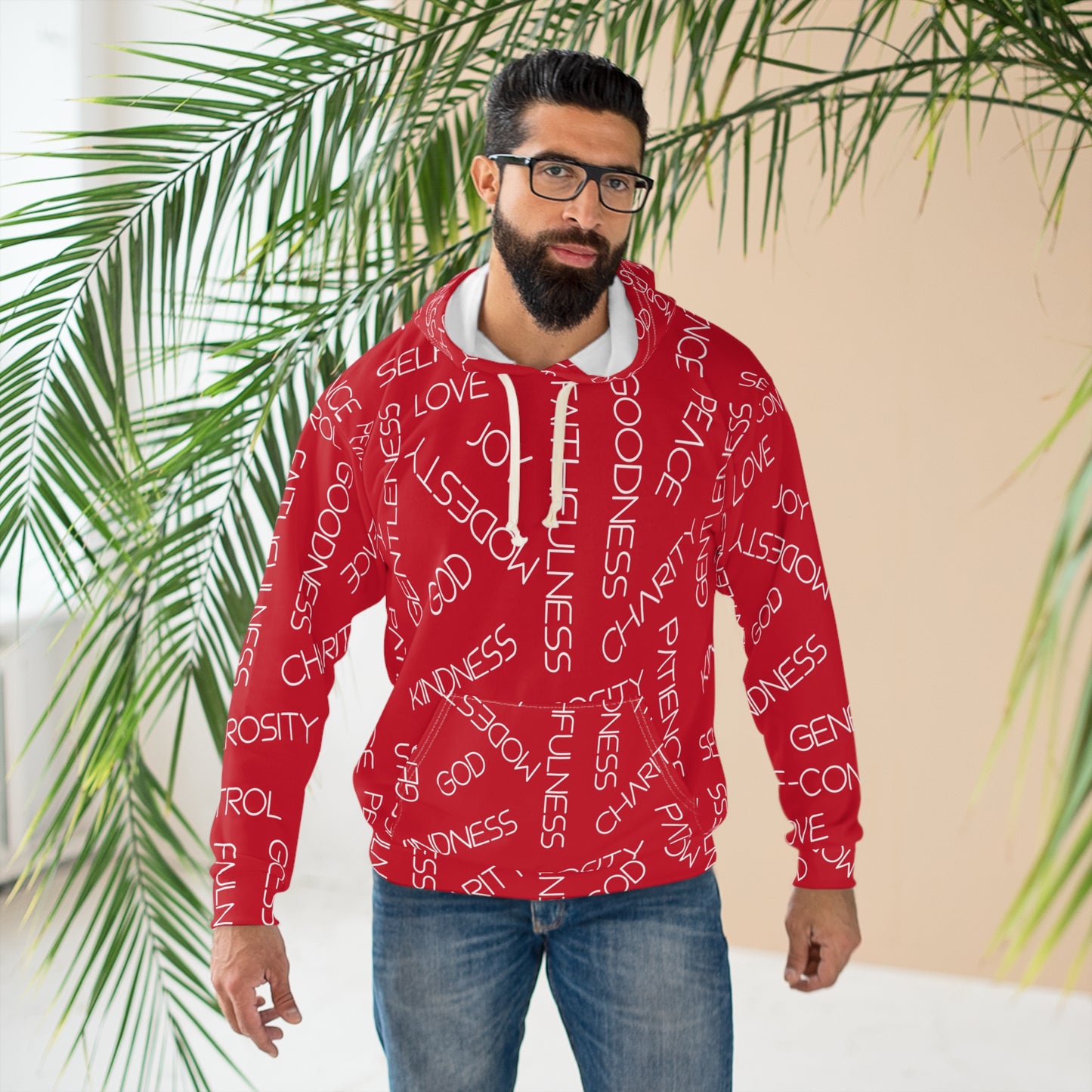 Vessels Fruits of the Holy Spirit Hoodie Red