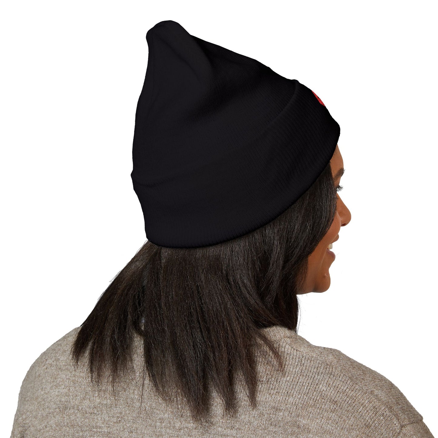 Vessels Embroidered Beanie Hat -Vessels for God and God's Love, Stylish and Trendy Faith Wear