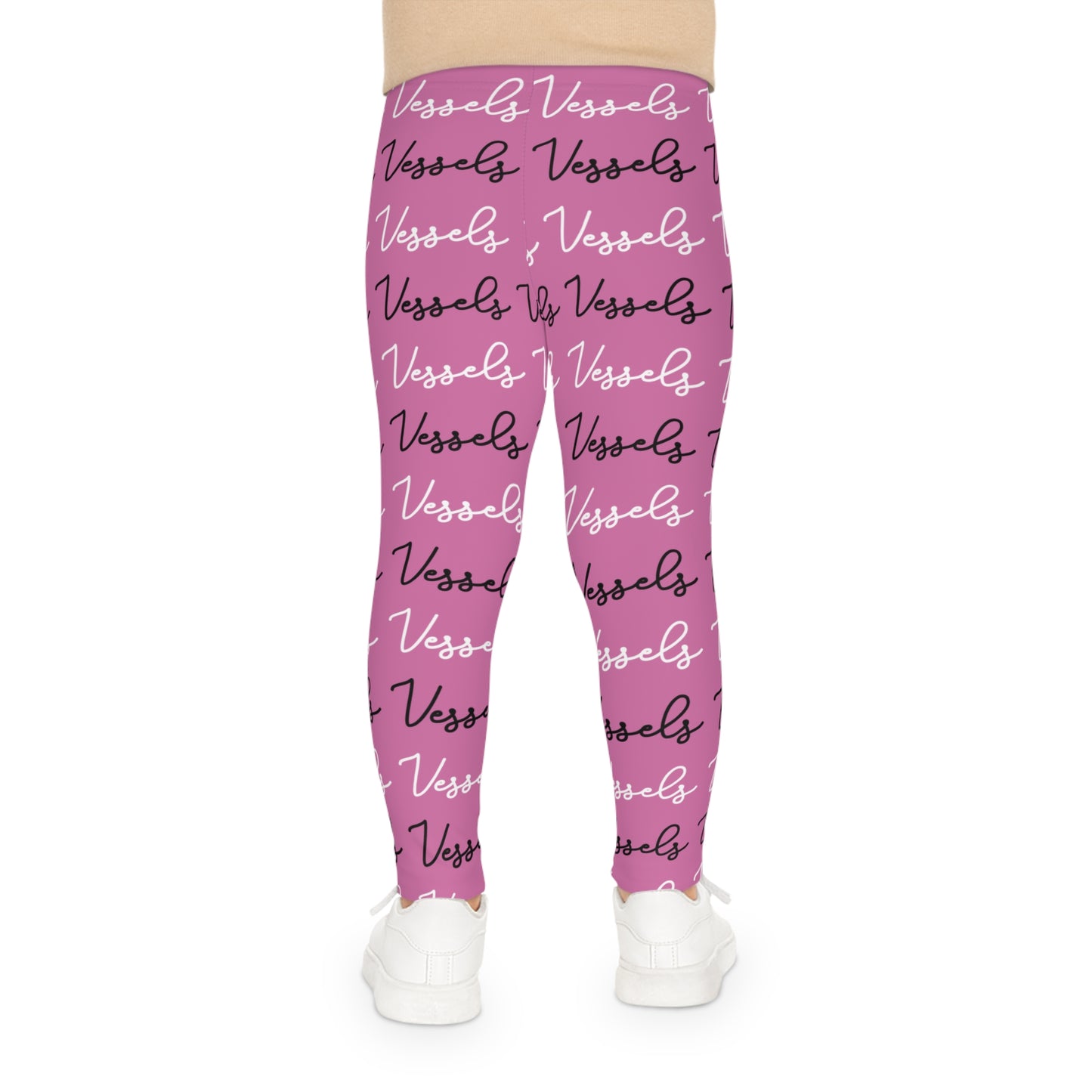 Trendy Kids Leggings - Stylish 'Vessels' Print for Active Girls