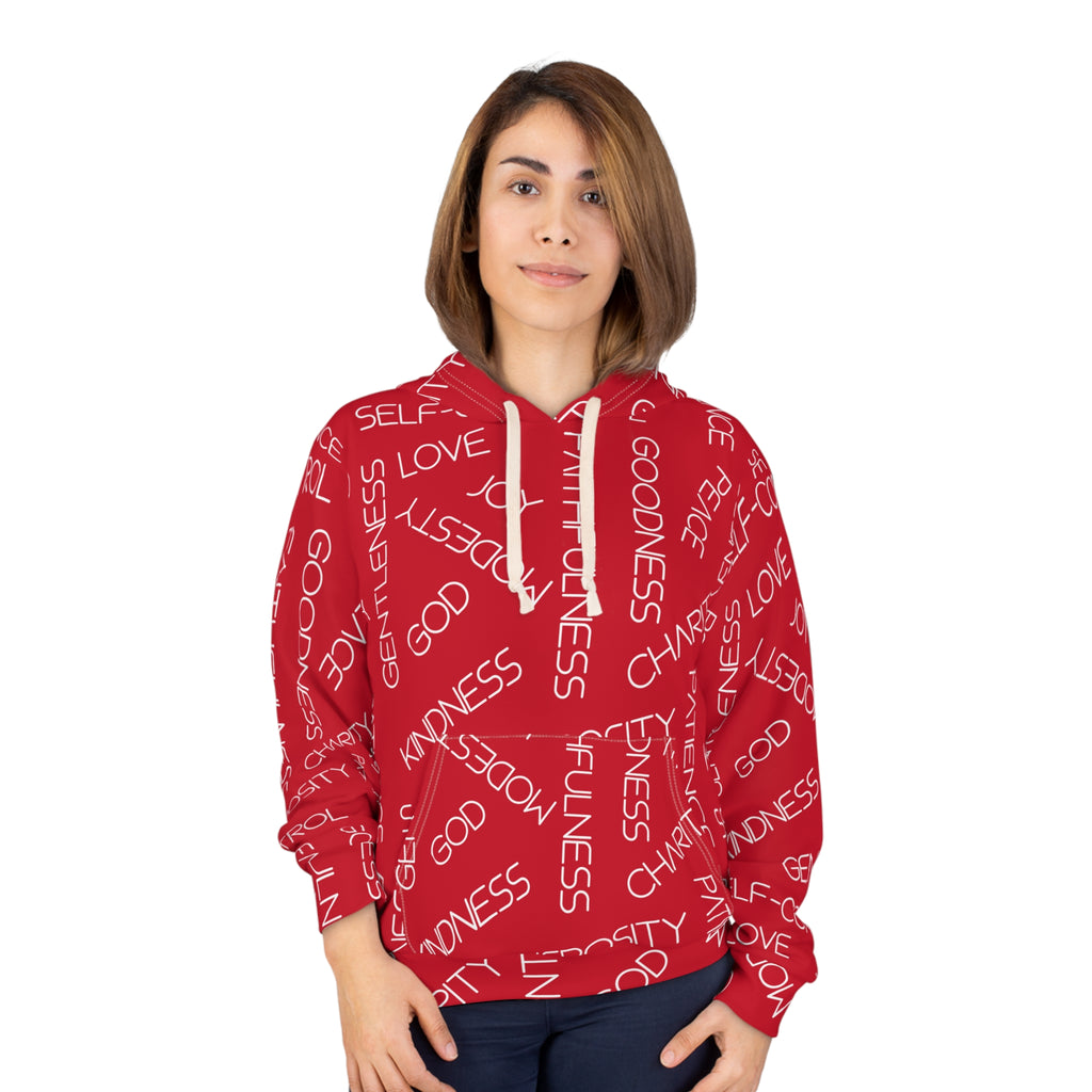 Vessels Fruits of the Holy Spirit Hoodie Red