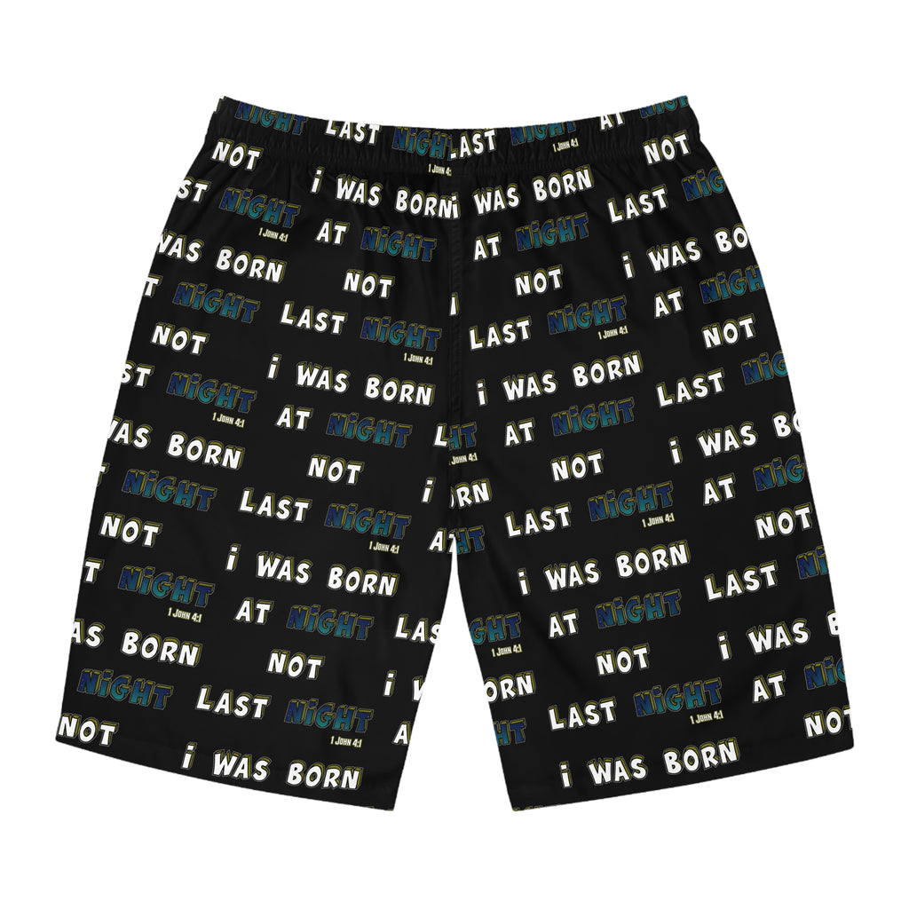 At Night Not Last Night Men's Shorts