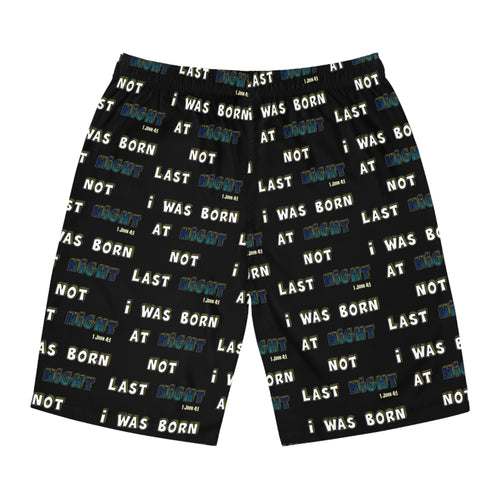At Night Not Last Night Men's Shorts
