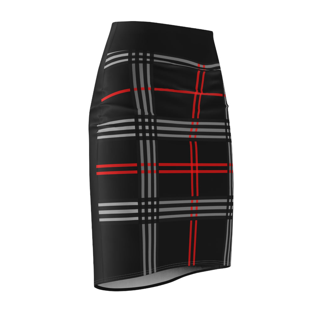 Vessels Plaid Pencil Skirt for women