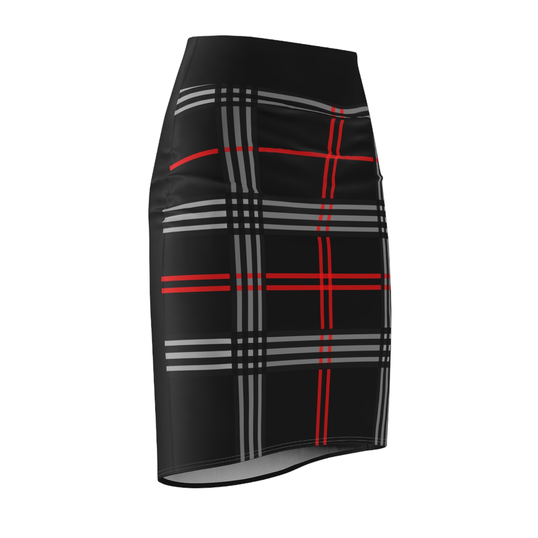 Vessels Plaid Pencil Skirt for women