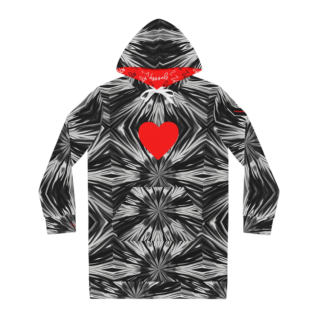 Women's Tie Dye Hoodie Dress