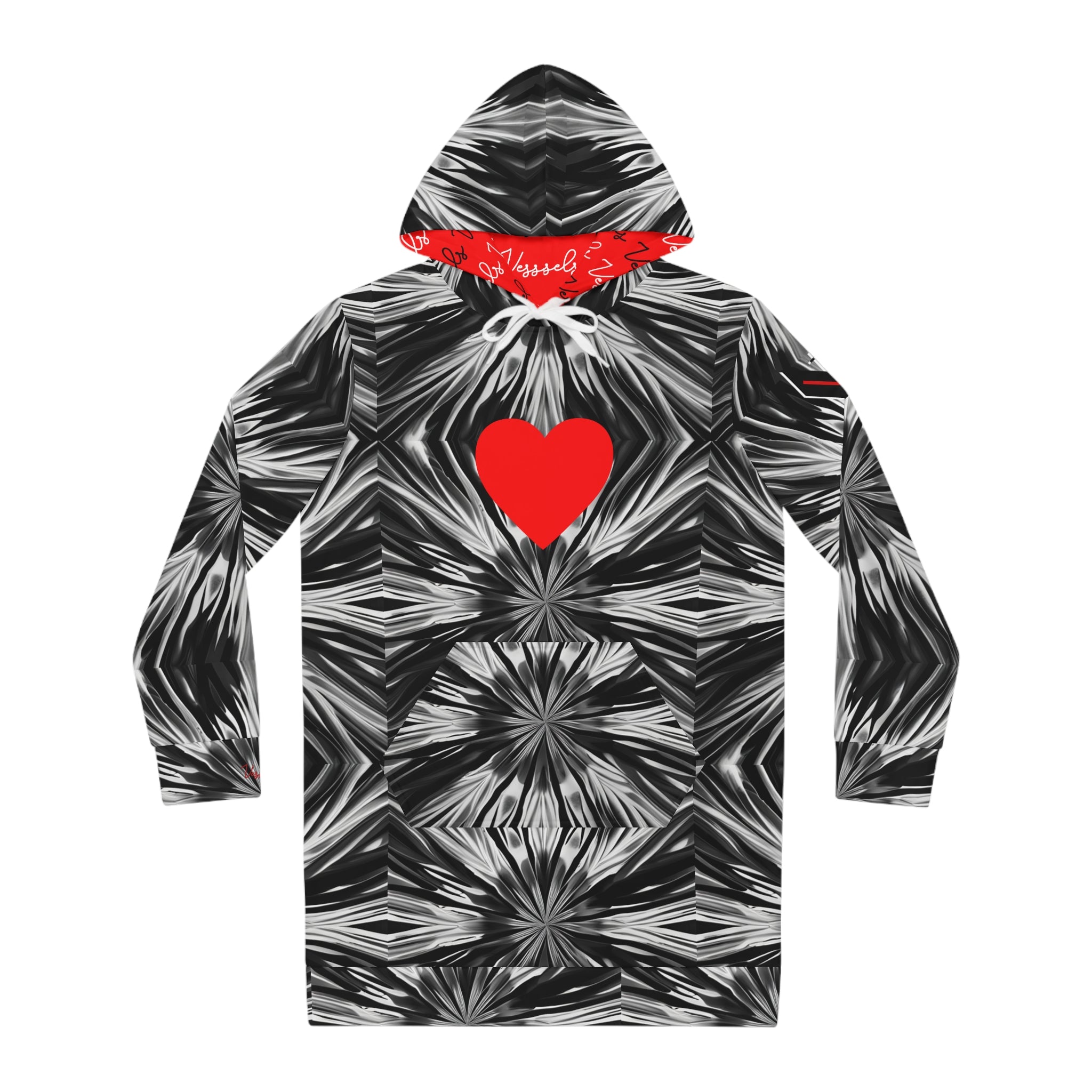 Women's Tie Dye Hoodie Dress