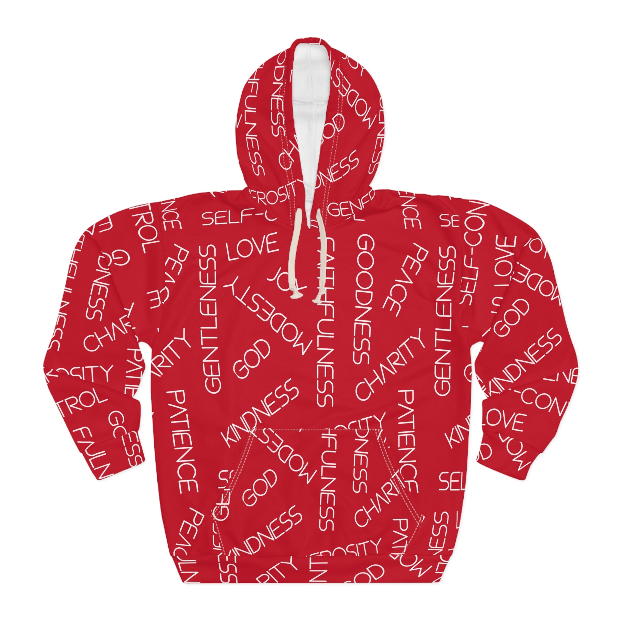 Vessels Fruits of the Holy Spirit Hoodie Red