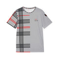 Vessels Half Plaid Gray T-shirt