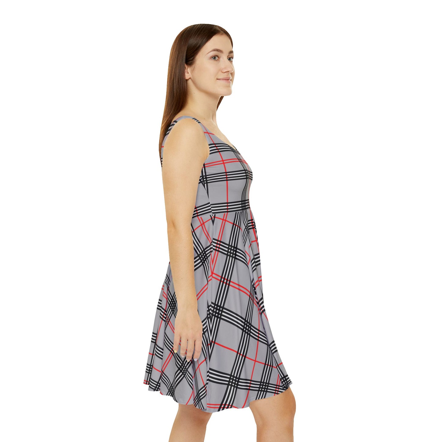 Divine Vessel Plaid Dress