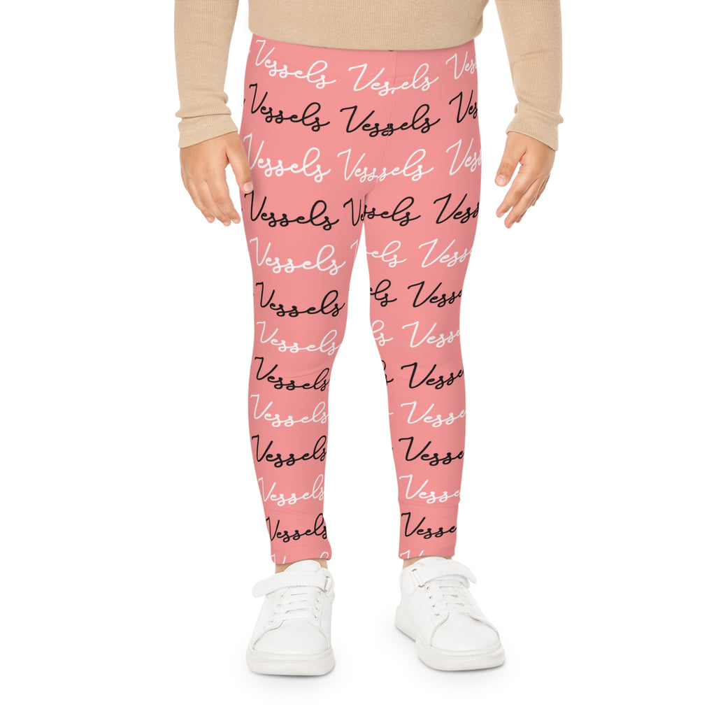 Trendy Kids Leggings - Stylish 'Vessels' Print for Active Girls
