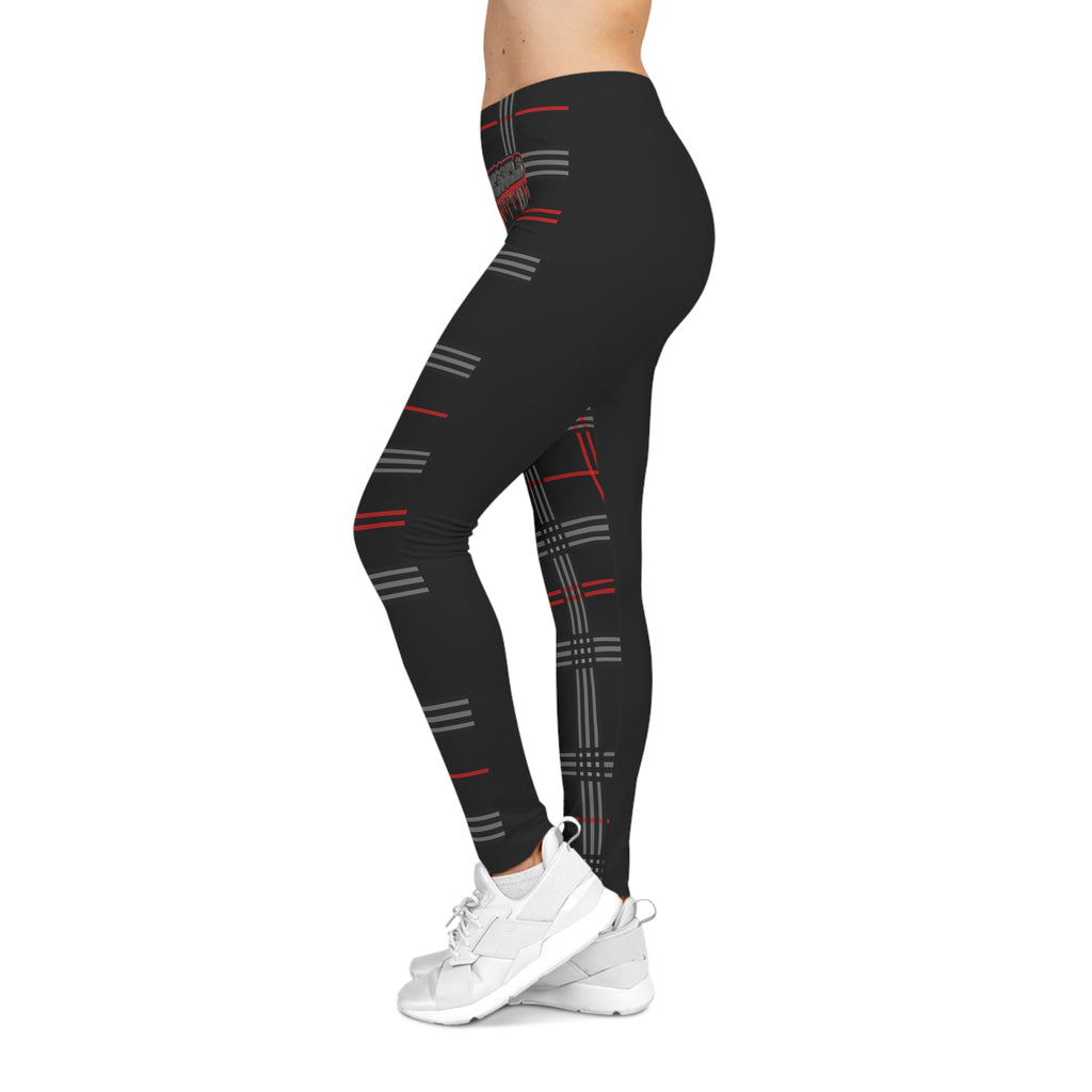 Plaid Print Women's Casual Leggings - Stylish Comfort for Everyday Wear