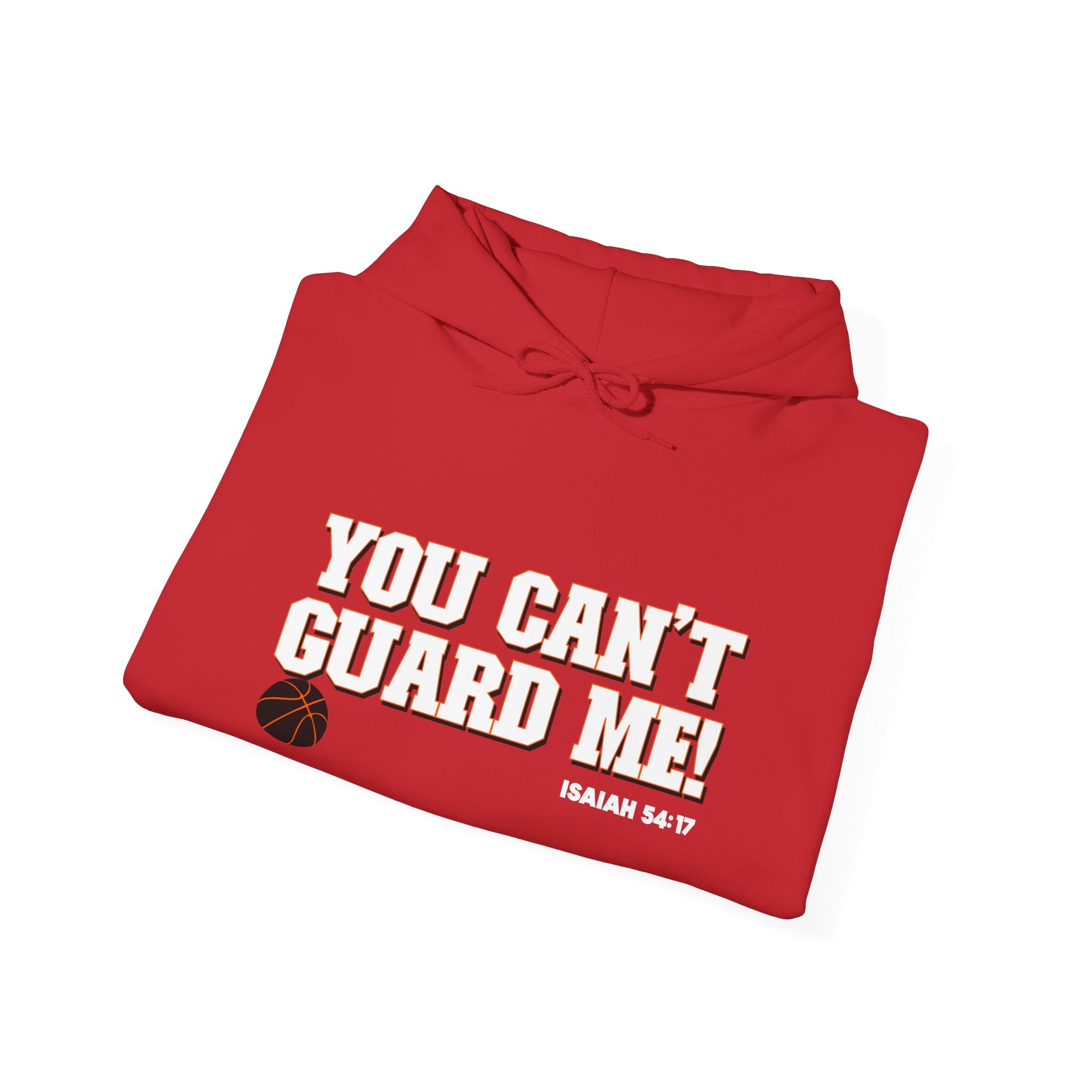 You Can't Guard Me Hoodie — Bold Basketball Statement Pullover