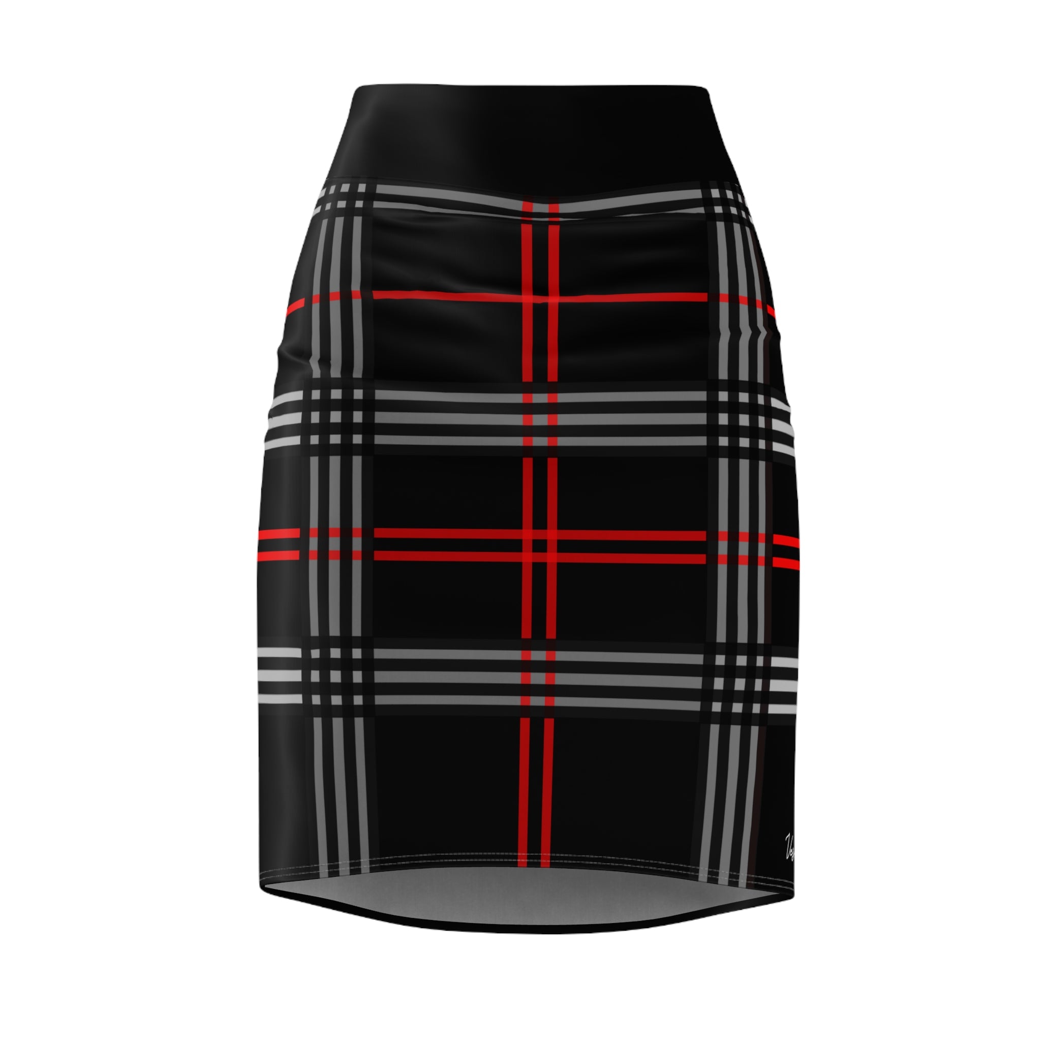 Vessels Plaid Pencil Skirt for women