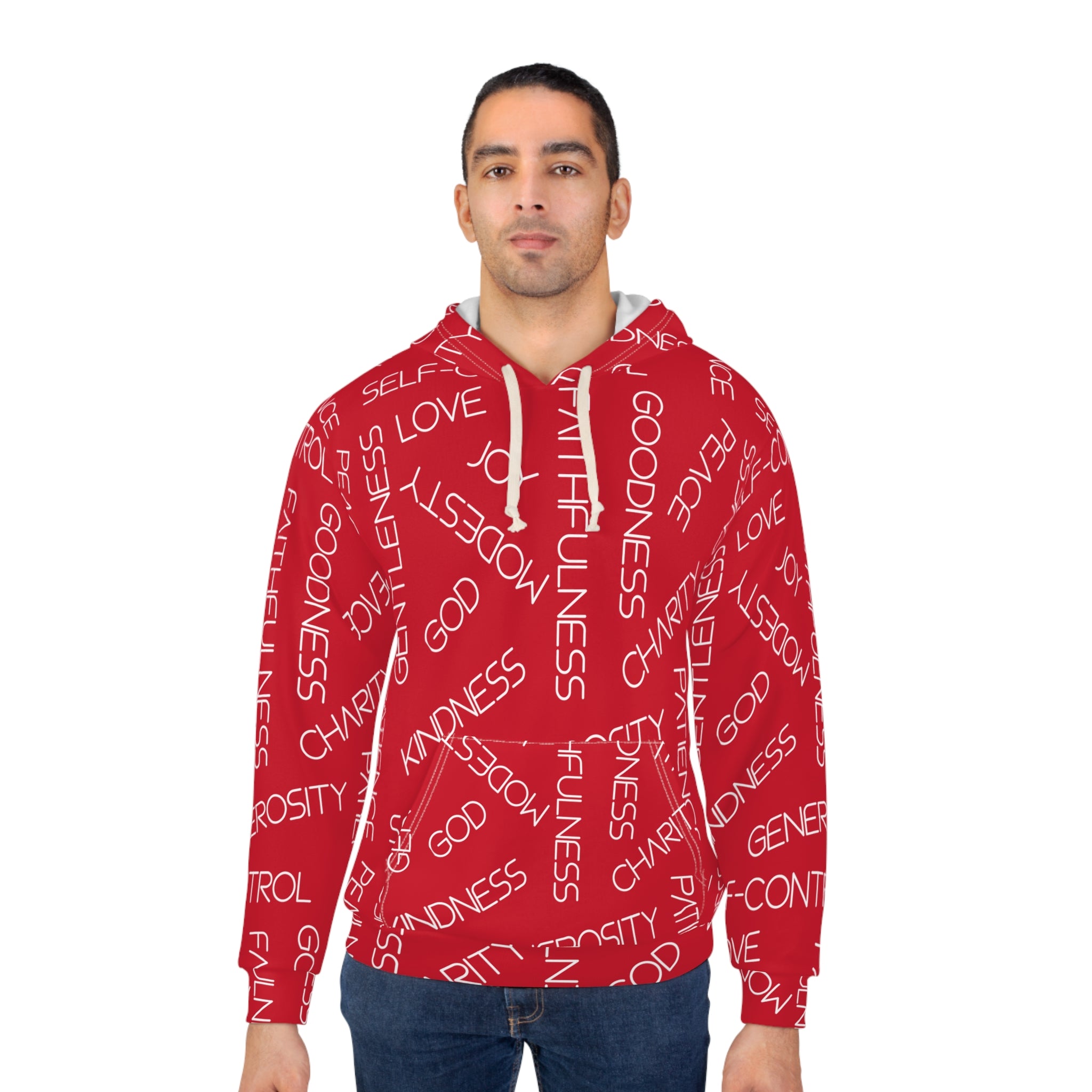 Vessels Fruits of the Holy Spirit Hoodie Red