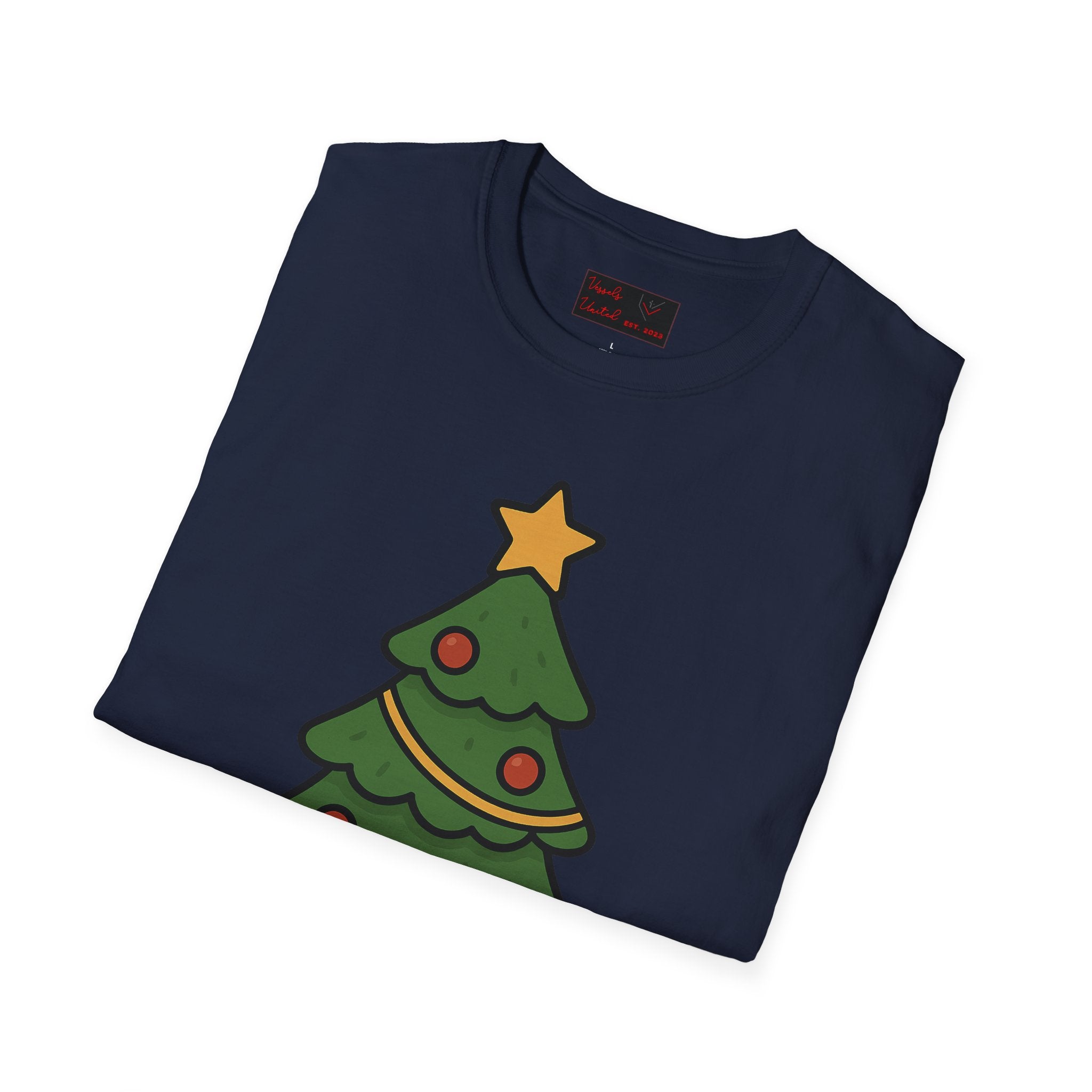 Christmas Tree T-Shirt — Jesus Christ Bible Holiday Family Giving Tee