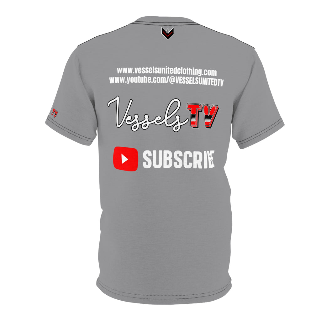 Vessels United TV YouTube Merch Shirt Unisex Tee Gray