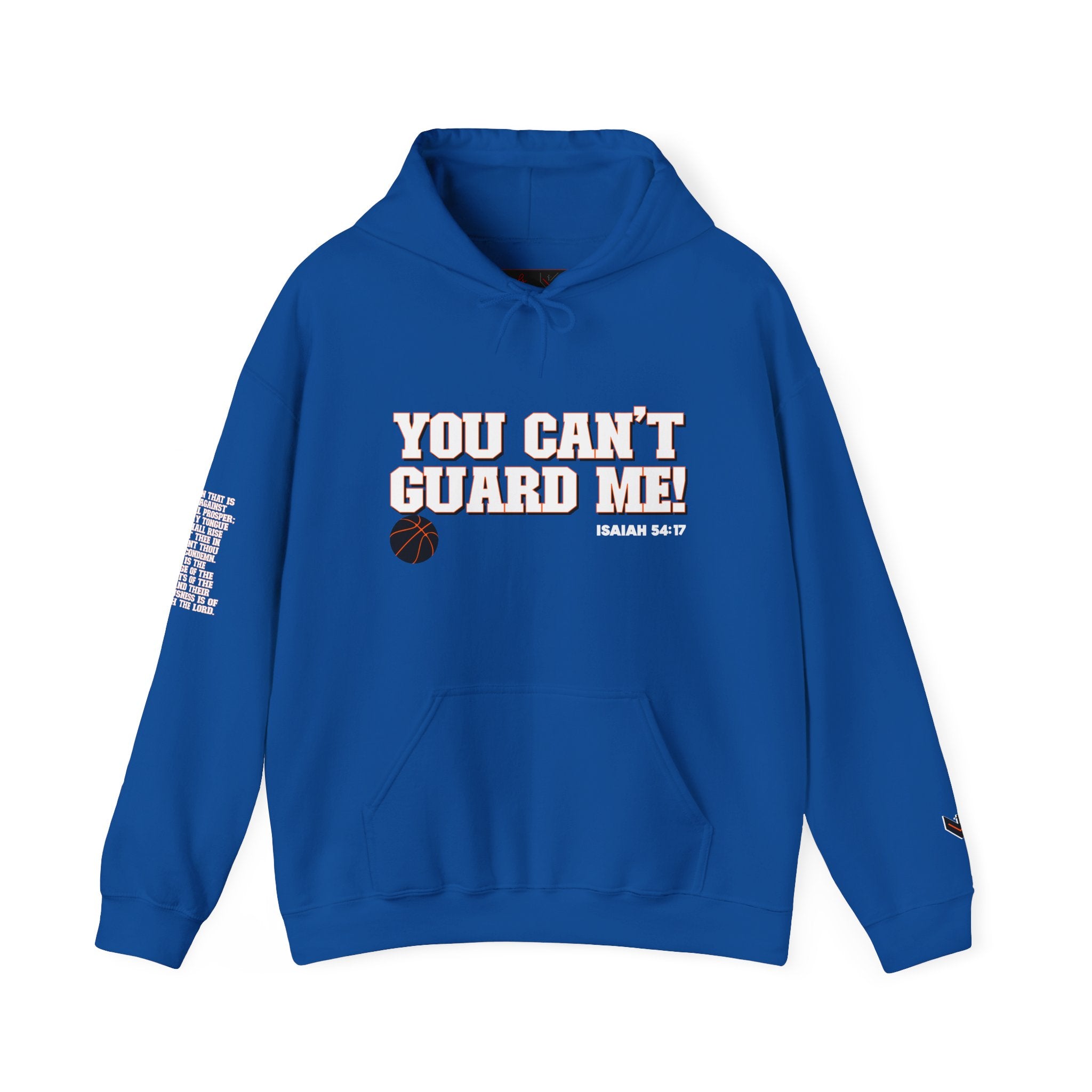 You Can't Guard Me Hoodie — Bold Basketball Statement Pullover