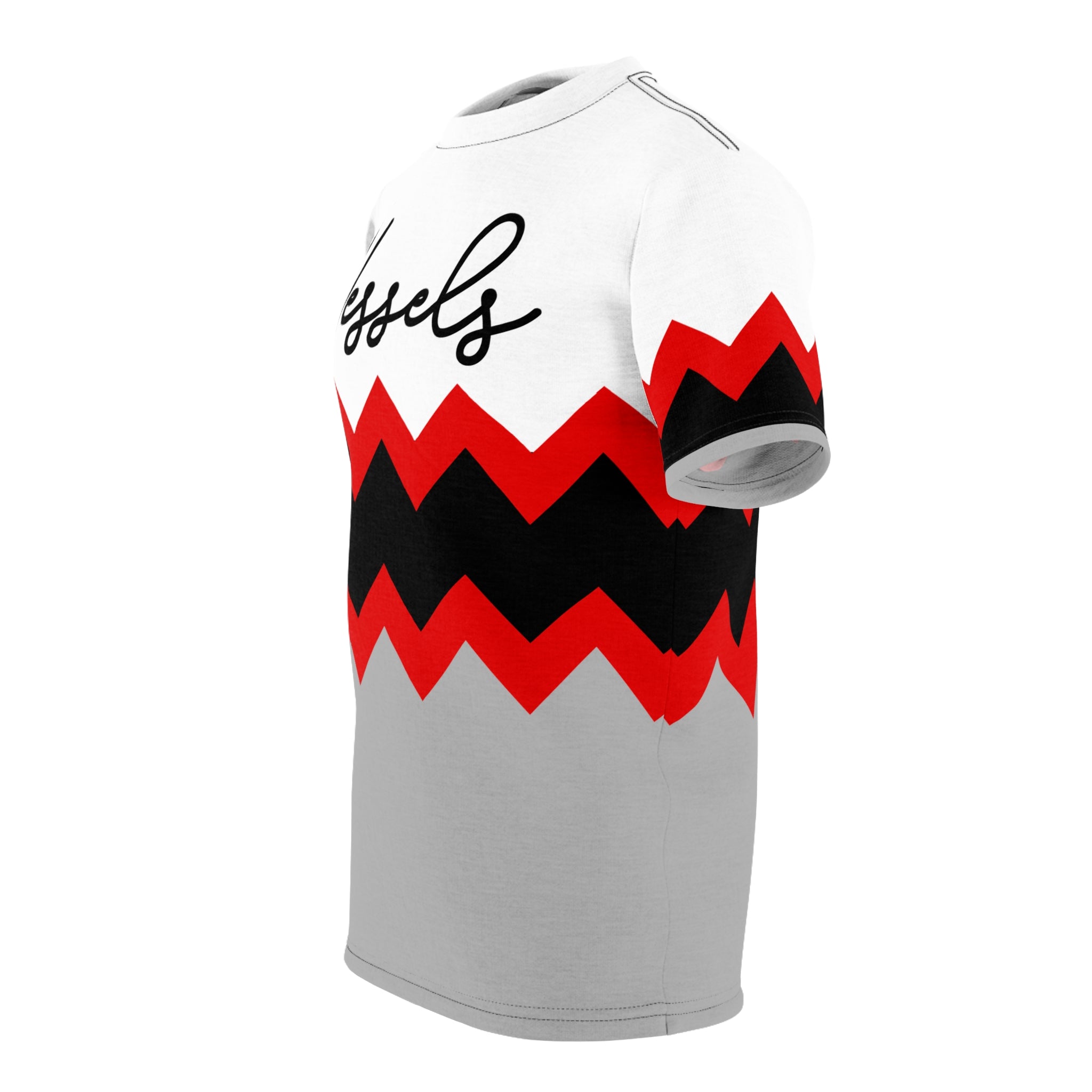 Vessels Zig Zag Set Apart Tee - God First, Bible Scriptures Ministry Shirt