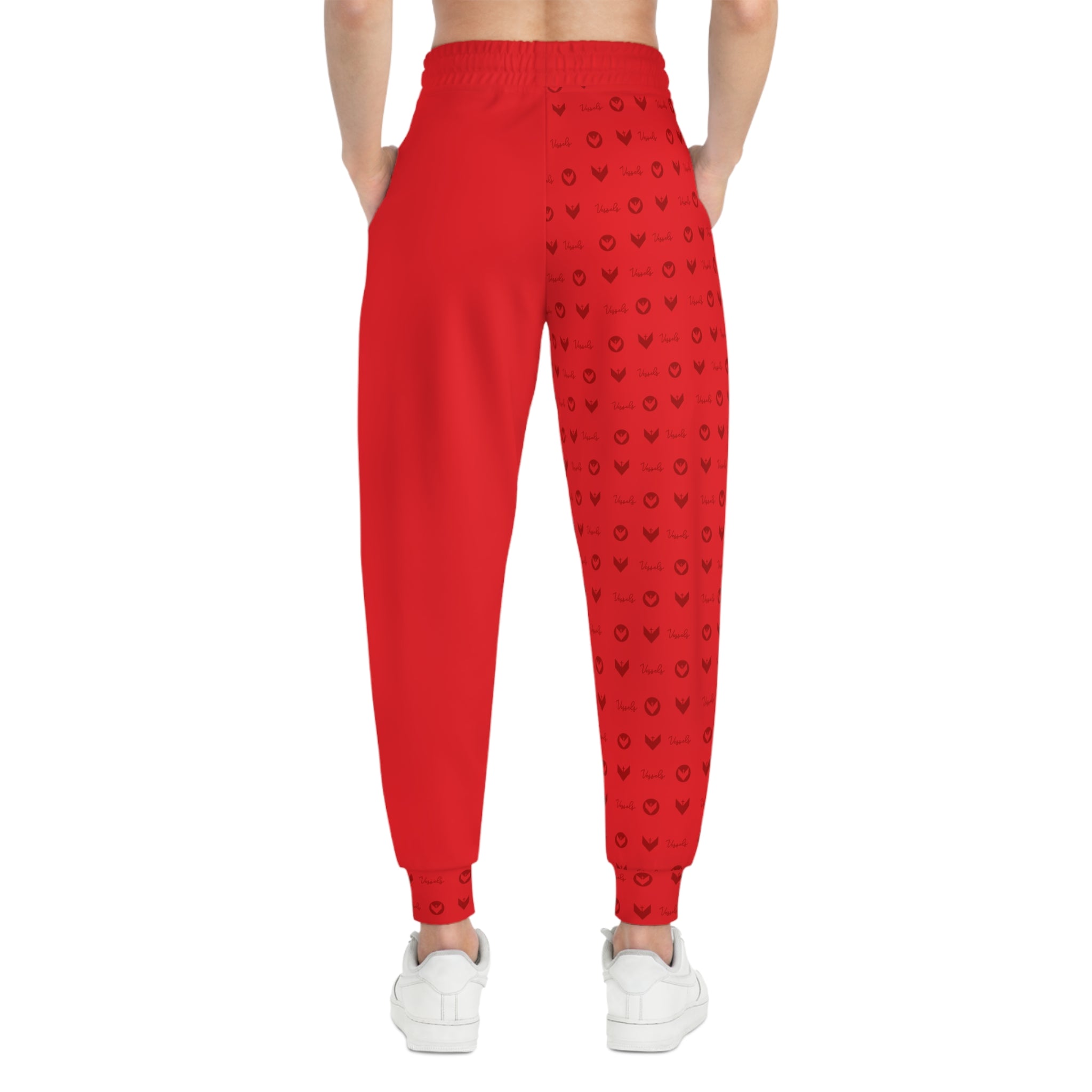 All Over Vessel Joggers Red
