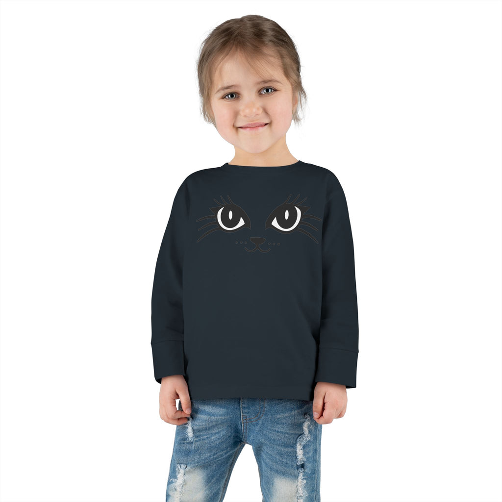 Cute Kitten Toddler Long Sleeve Tee