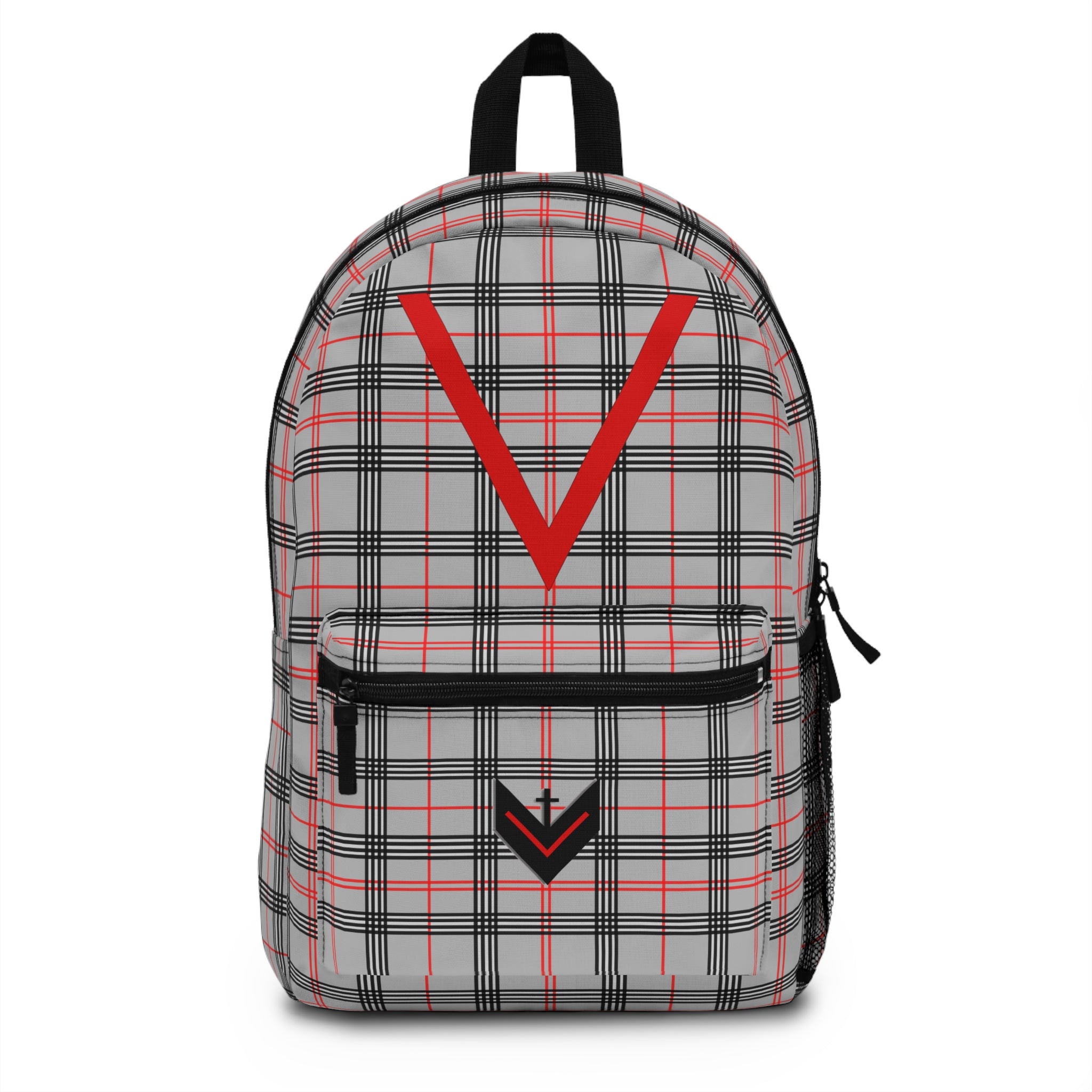 Vessels Plaid Bookbag