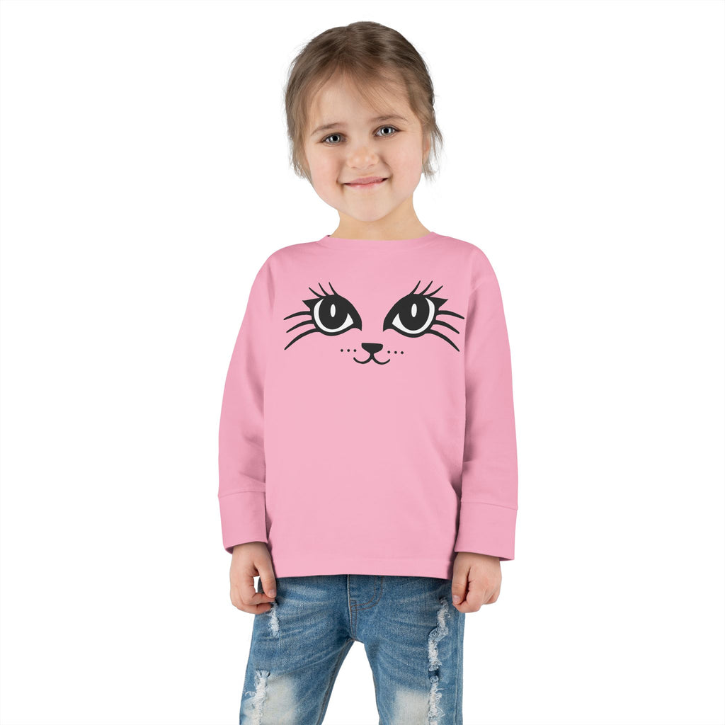 Cute Kitten Toddler Long Sleeve Tee