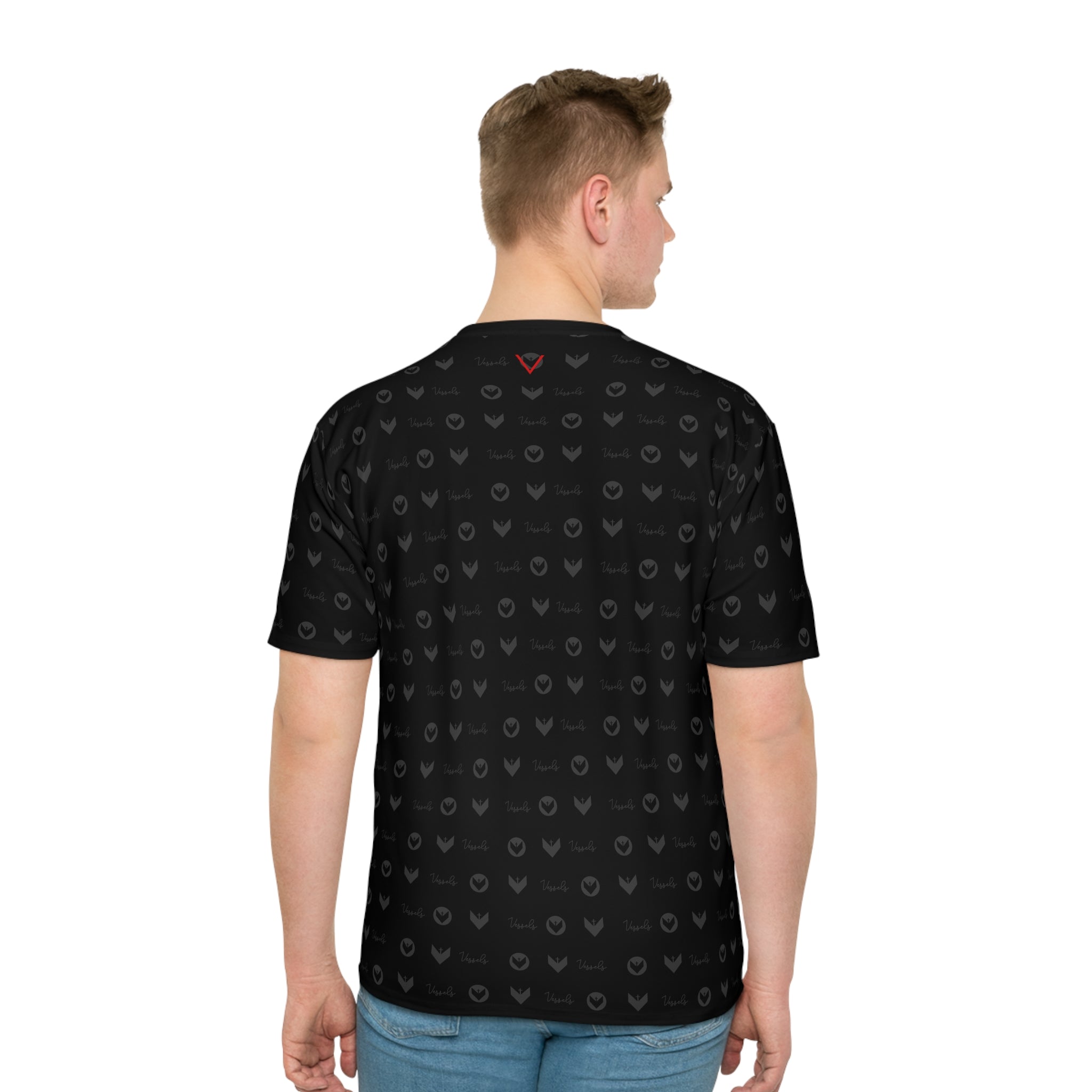 All Over Vessel Tee Black