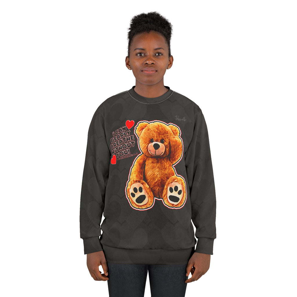 Love Bear Sweatshirt Black