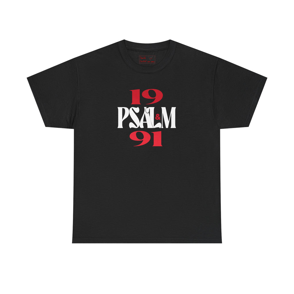Psalm 19 and Psalm 91 God Is Love Bible Verses Tee