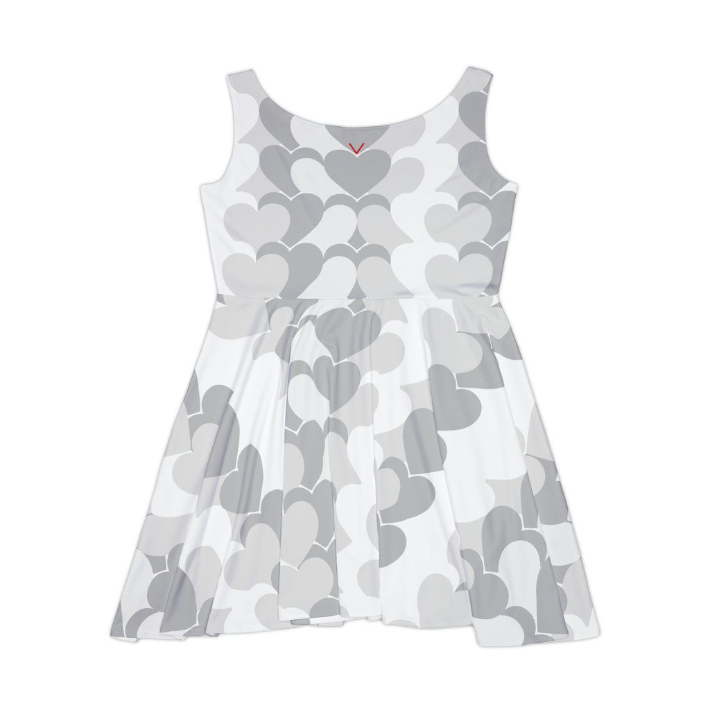 the Love Dress - White/Gray