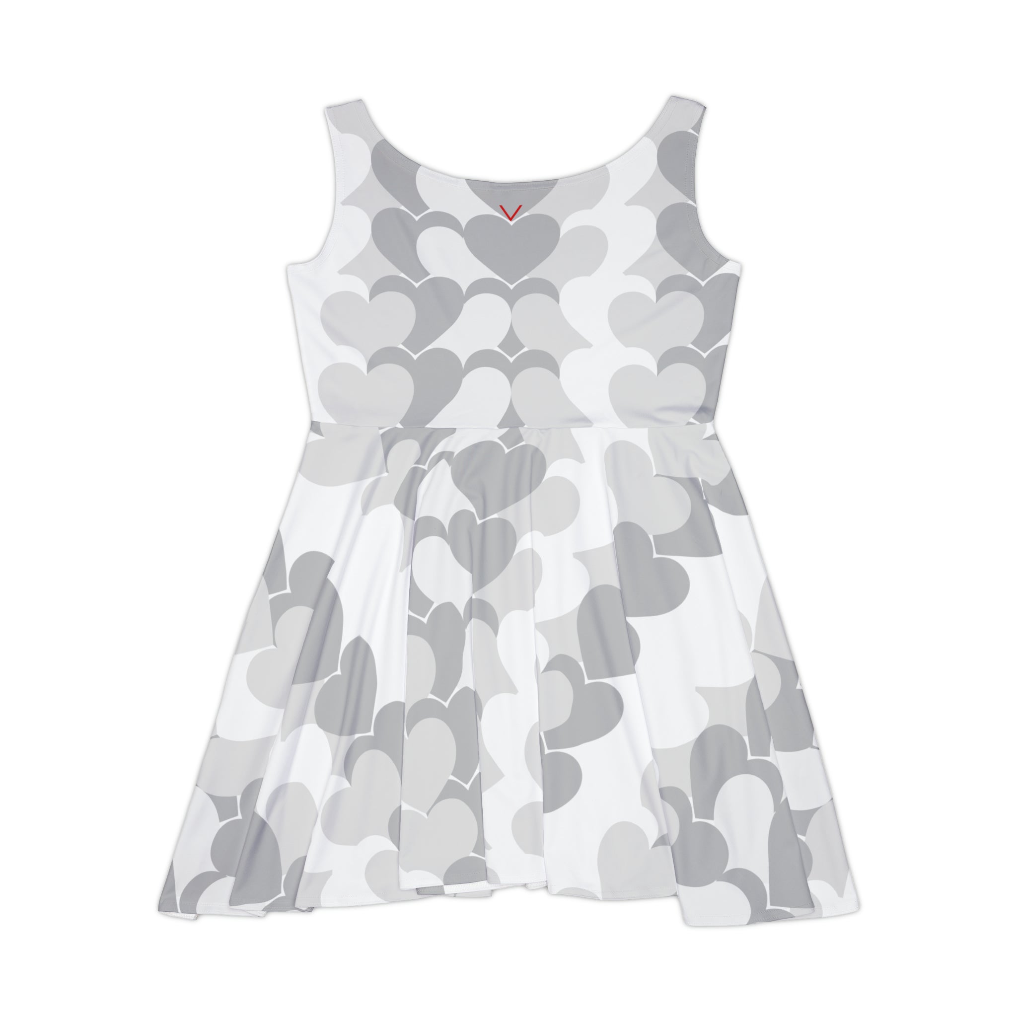 the Love Dress - White/Gray