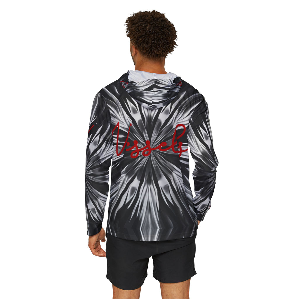 Men's Tie Dye Sports Warmup Hoodie