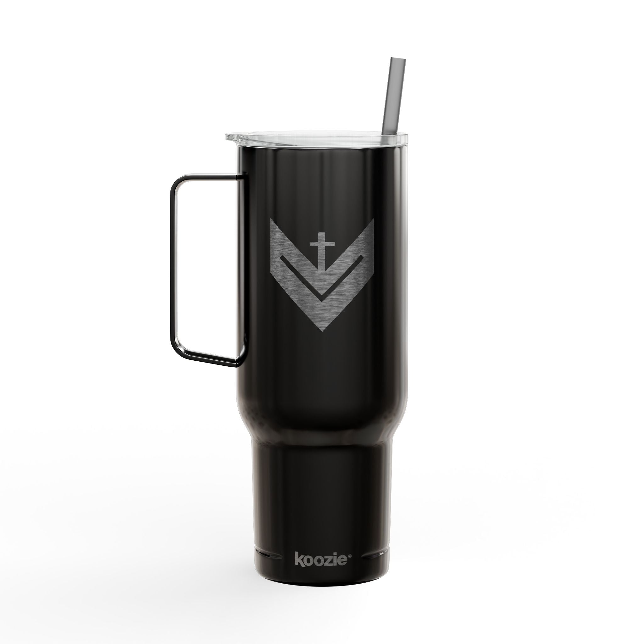 Vessels Premium Beverage Vessel - God First, Bible, Ministry - 40oz Insulated Tumbler