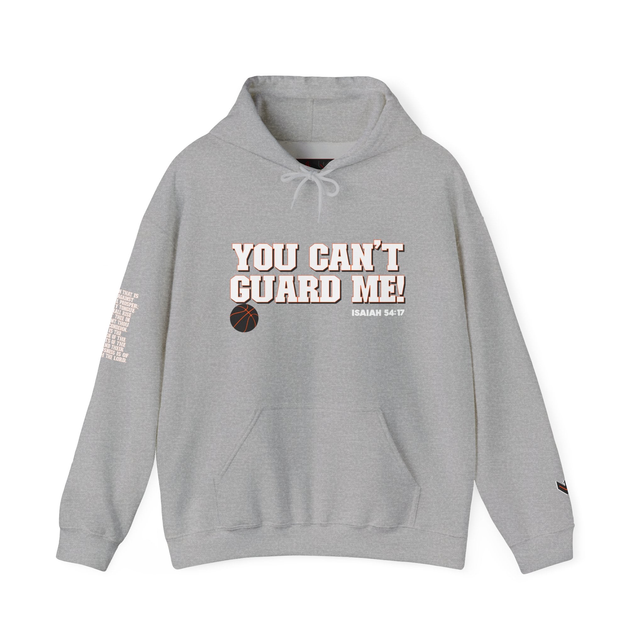 You Can't Guard Me Hoodie — Bold Basketball Statement Pullover