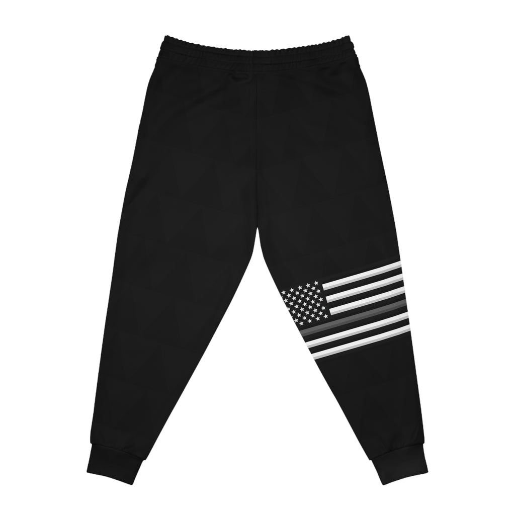 Patriotic Silver Line Flag Pants