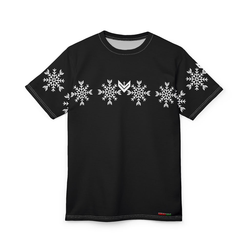 Christmas Snowflake Tee — God, Jesus, Love & Family Holiday Tee