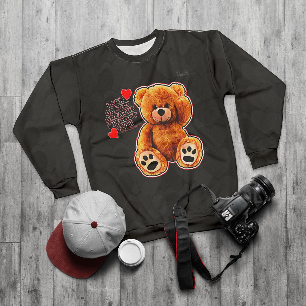 Love Bear Sweatshirt Black