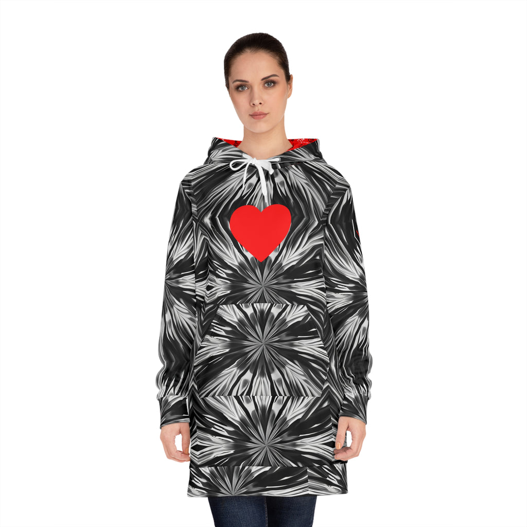 Women's Tie Dye Hoodie Dress