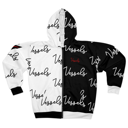 Black and White Vessel Hoodie