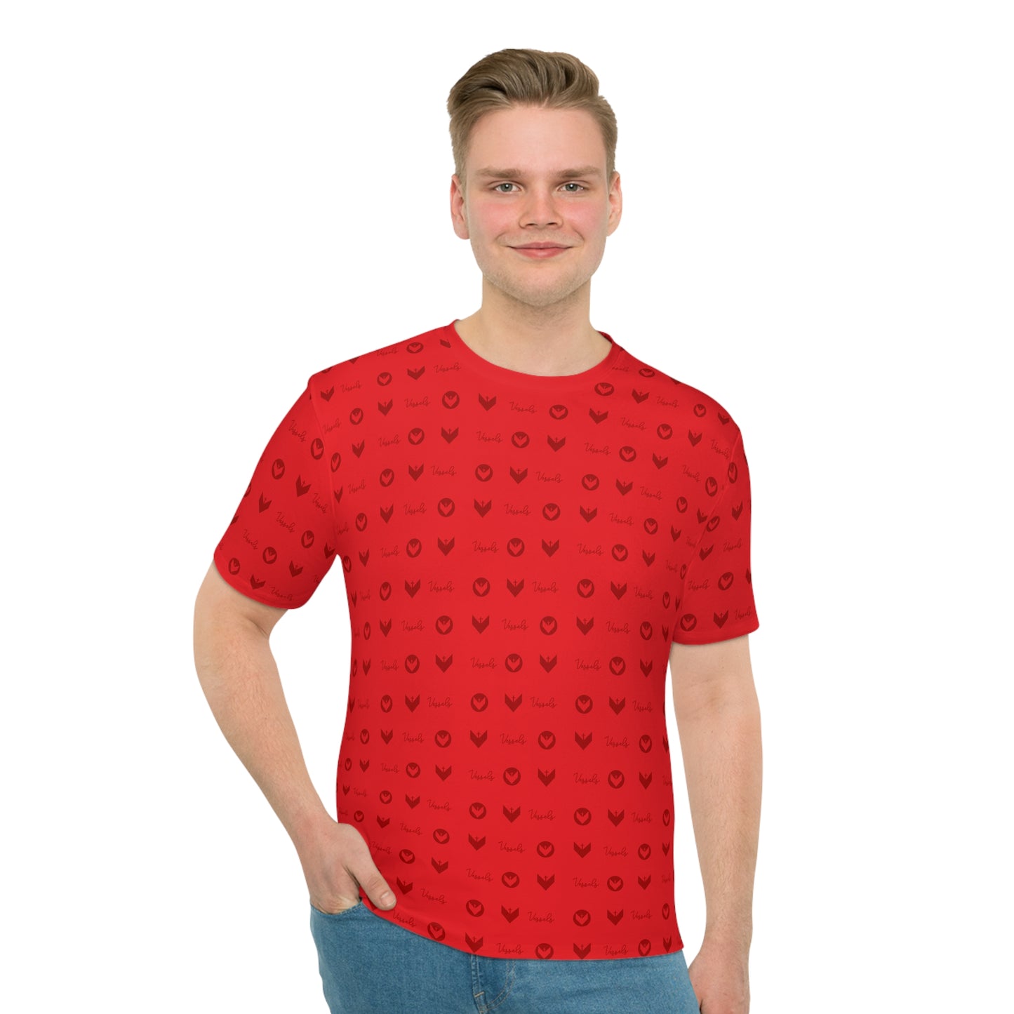 All Over Vessel Tee Red