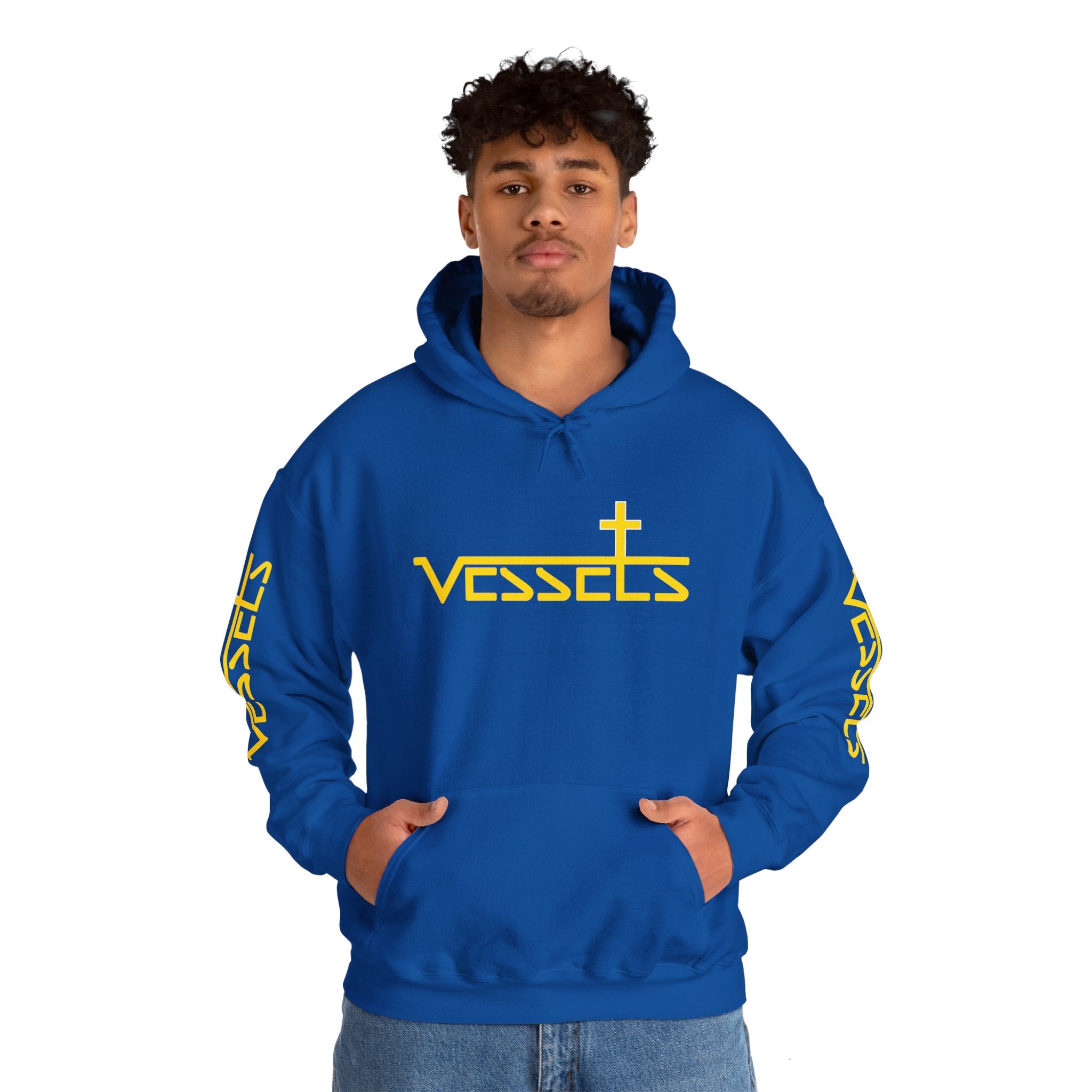 Vessels Unisex Heavy Blend™ Hooded Sweatshirt - Faith-Inspired Streetwear