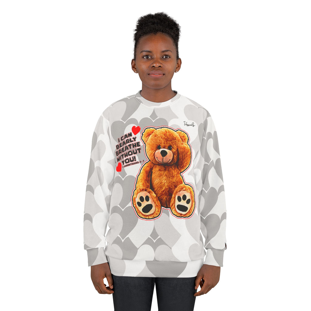 Love Bear Sweatshirt White/Gray