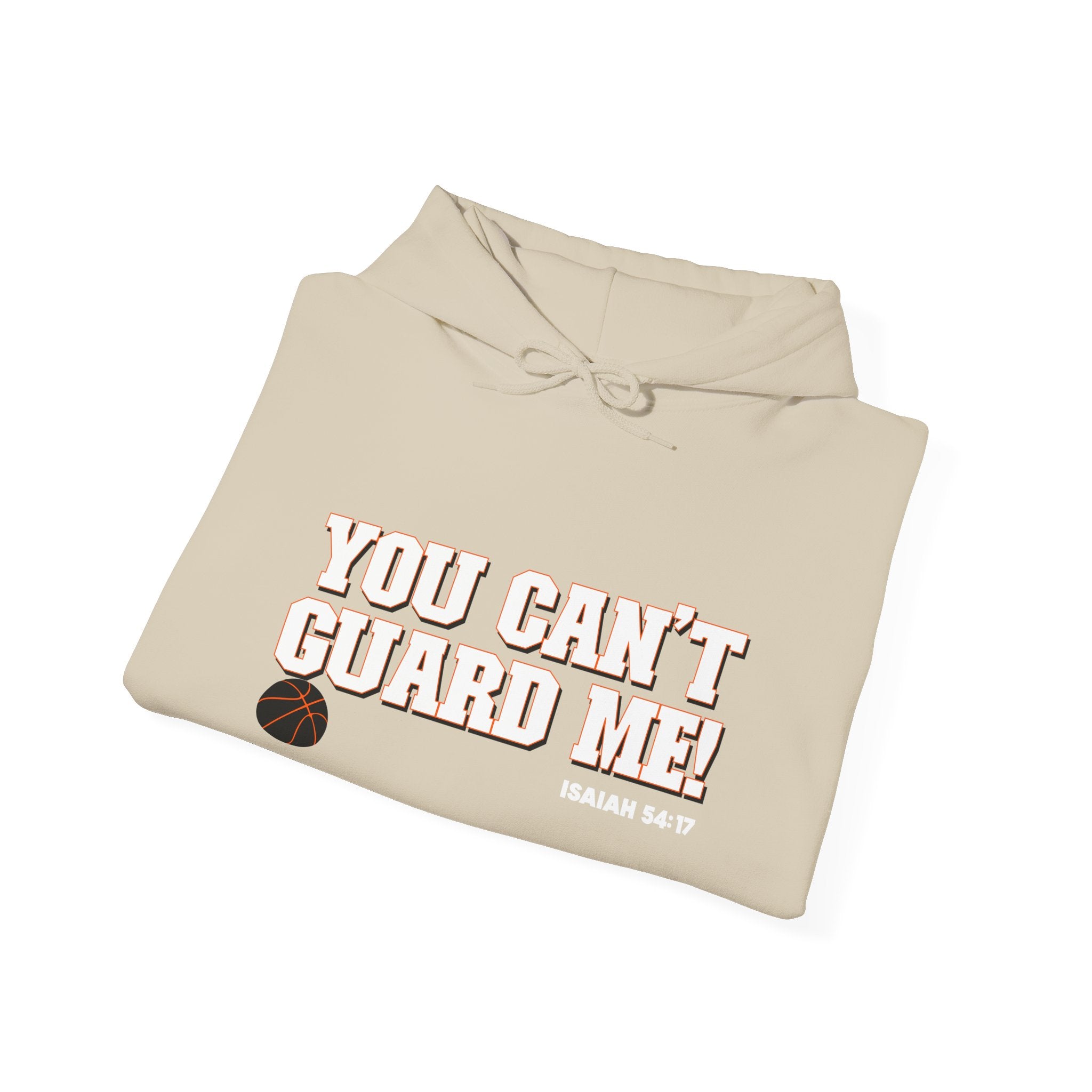You Can't Guard Me Hoodie — Bold Basketball Statement Pullover