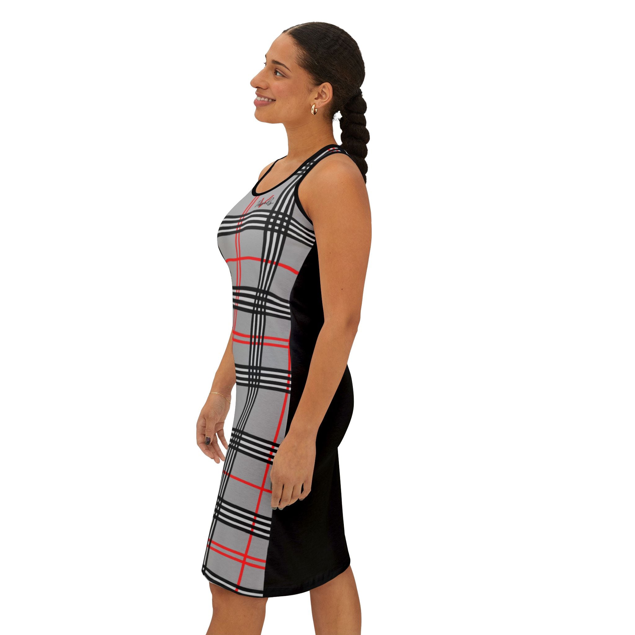 Plaid Racerback Dress