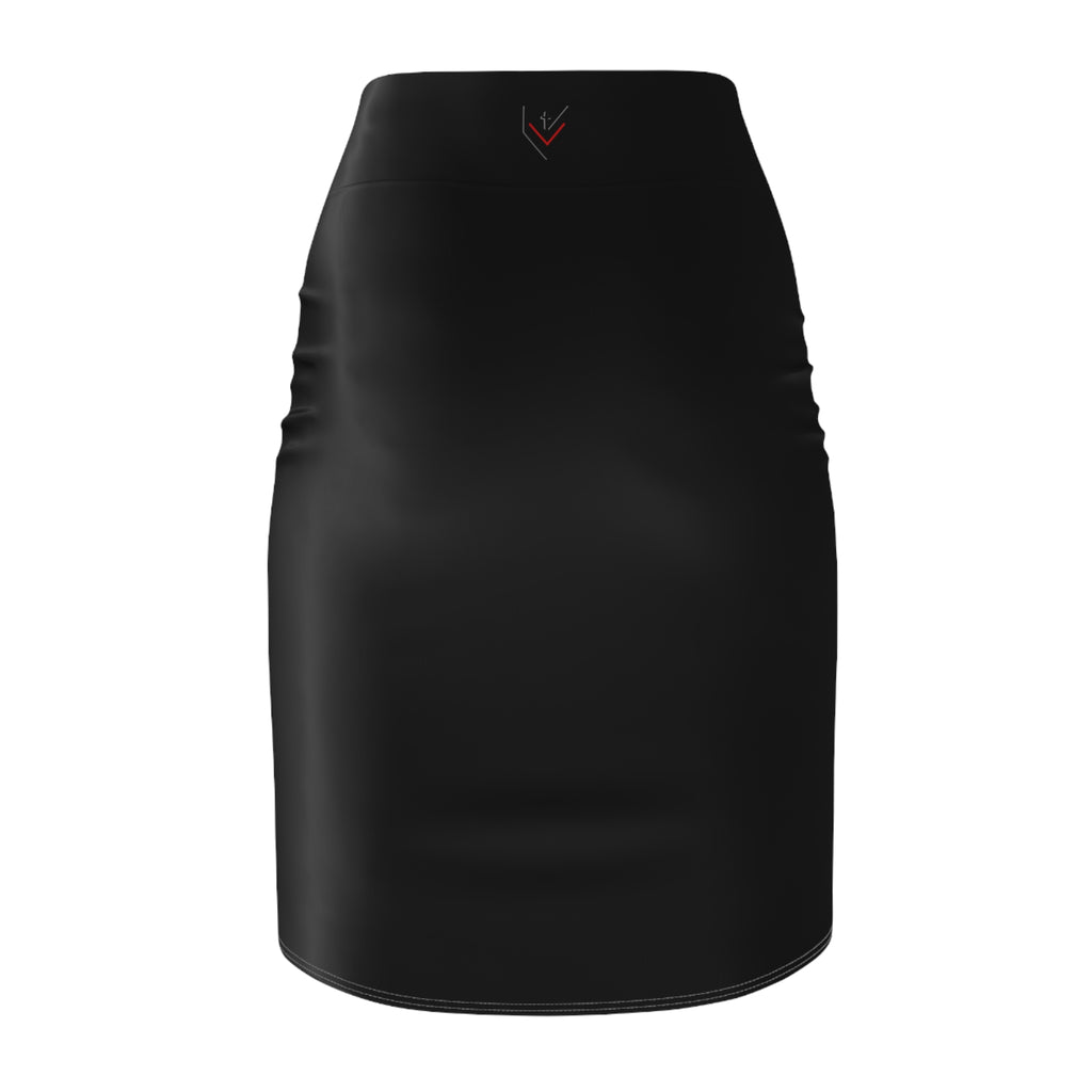 Vessels Heart Rose Pencil Skirt for women