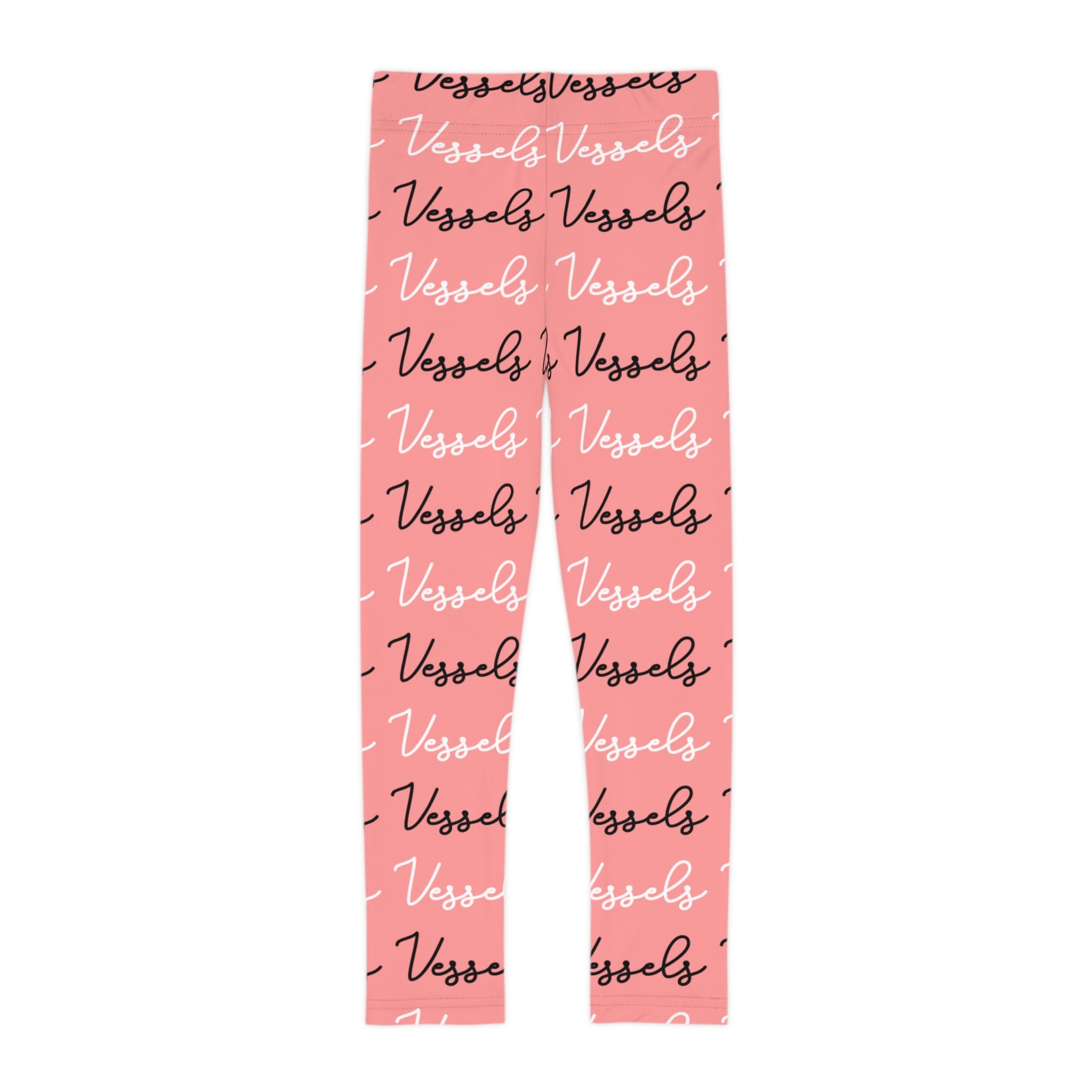 Trendy Kids Leggings - Stylish 'Vessels' Print for Active Girls