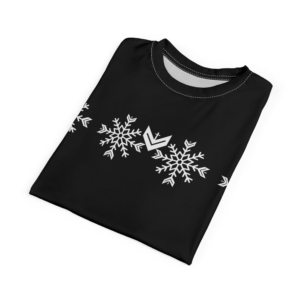 Christmas Snowflake Tee — God, Jesus, Love & Family Holiday Tee