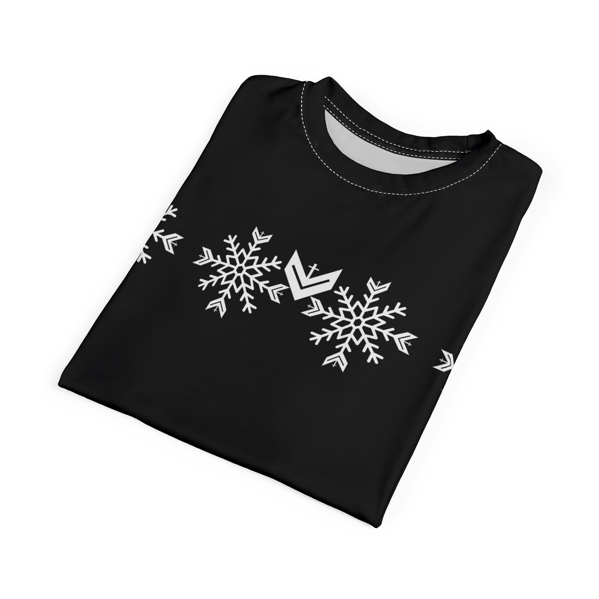 Christmas Snowflake Tee — God, Jesus, Love & Family Holiday Tee