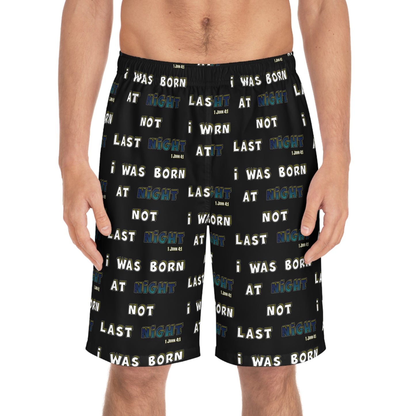 At Night Not Last Night Men's Shorts